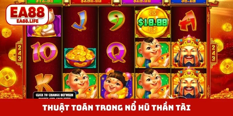 Thuật toán trong nổ hũ Thần Tài